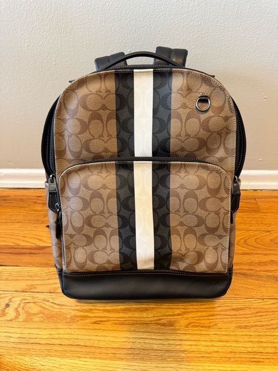 Coach Other - Coach Signature Canvas Graham Backpack - Brown/Khaki